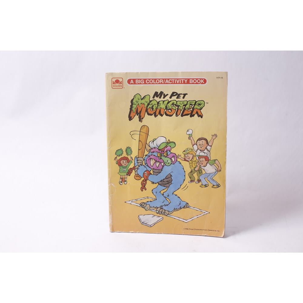 My Pet Monster Color Activity Book by Golden Few Colored Pages ~ 260304-WH 1030